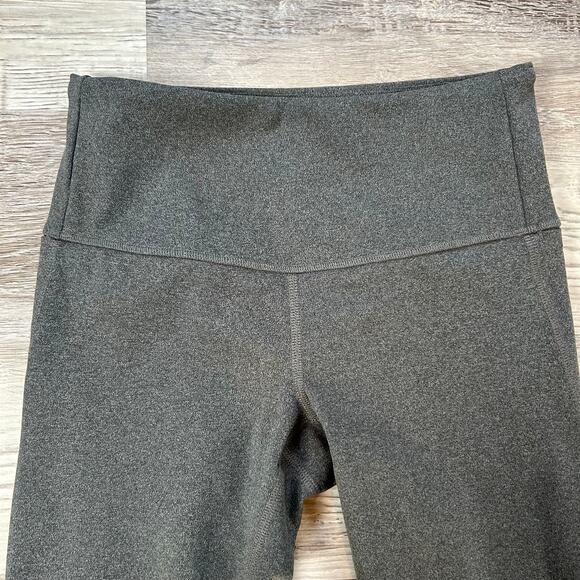 Tory Sport Gray Chevron Stripe High Rise Leggings XS Athletic Stretch Workout - Picture 2 of 10